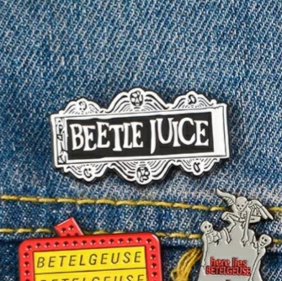 Teri's Jewels Jewelry - ⚡CLEARANCE⚡Beetle Juice Banner Fashion Pin